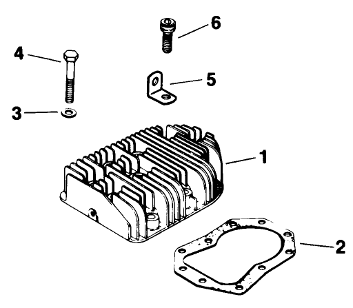 Cylinder Head-Engine Model No. M16 Spec. No. 711526