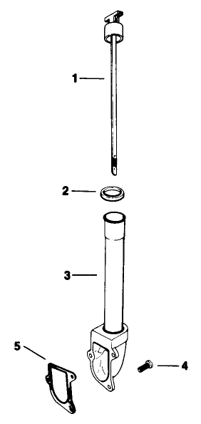 Dipstick-Engine Model No. M16 Spec. No. 711526