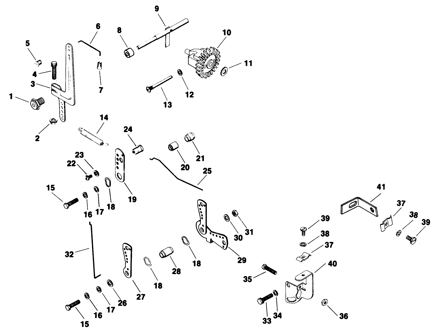 Governor-Engine Model No. M16 Spec. No. 711526