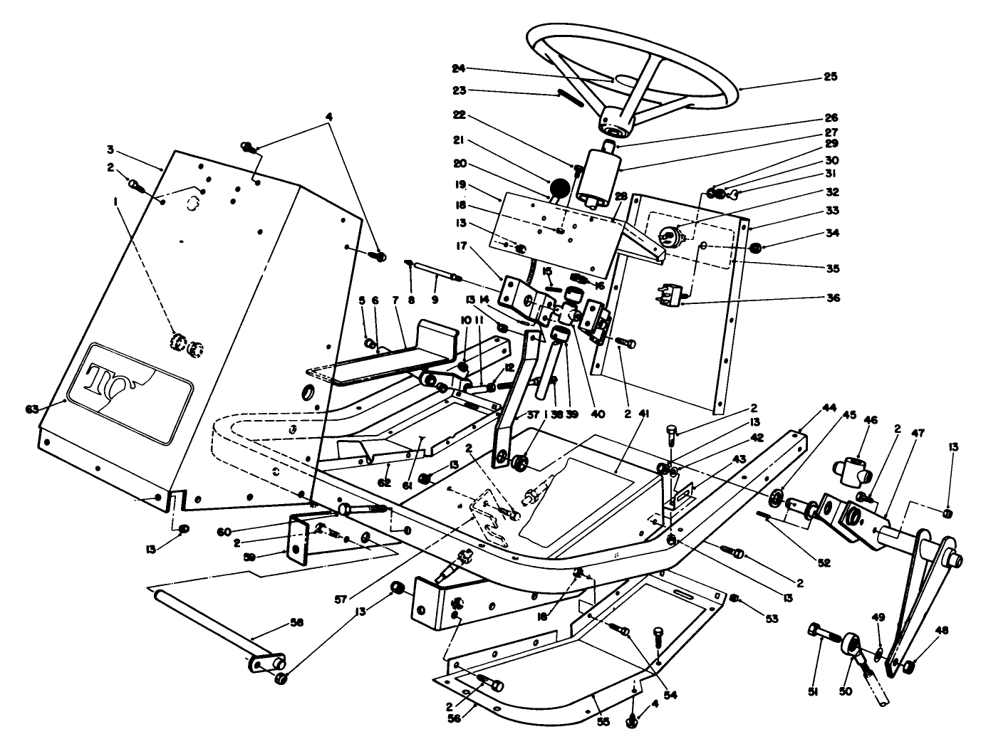 Frame & Steering Assembly