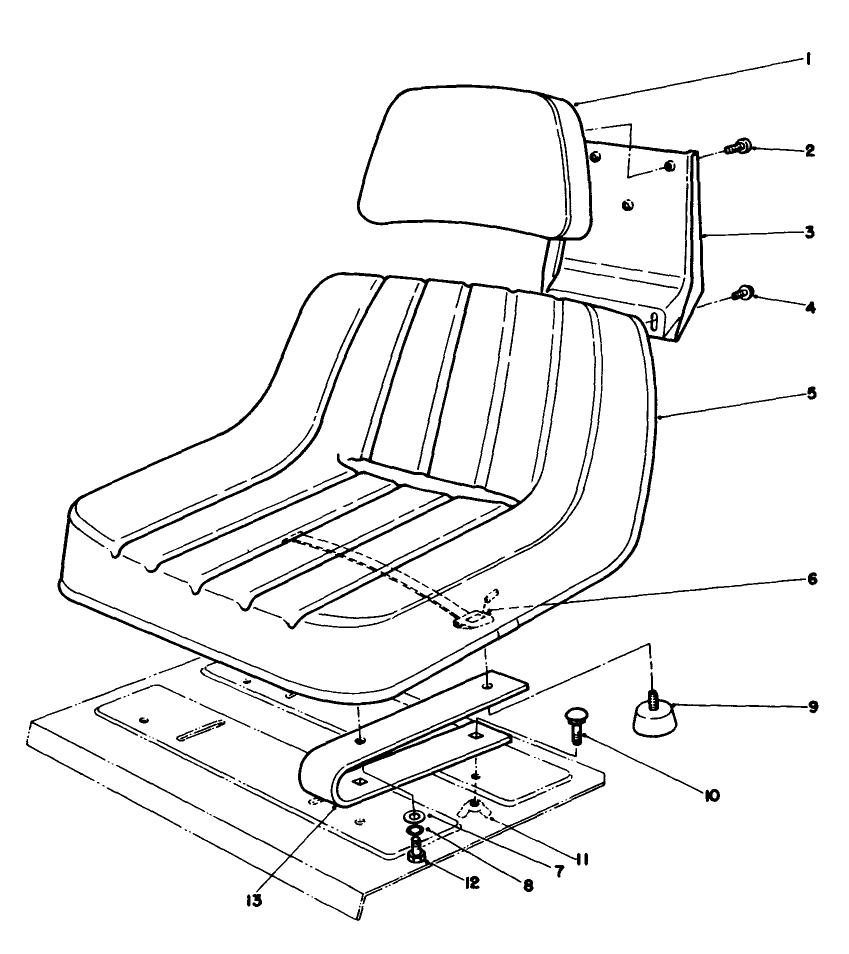 Standard Seat Kit Model No. 30746 (optional)