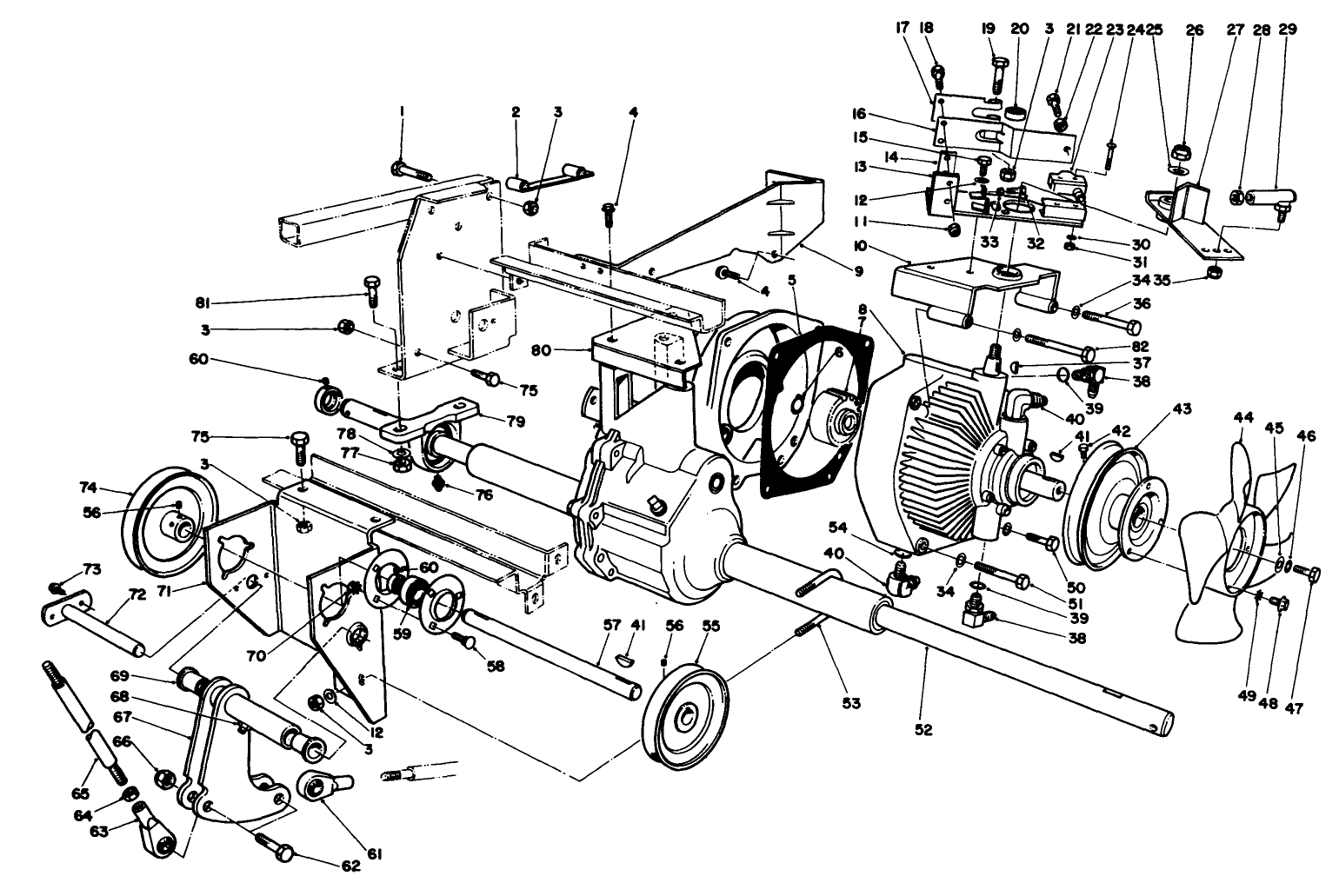 Transmission & Differential Assembly