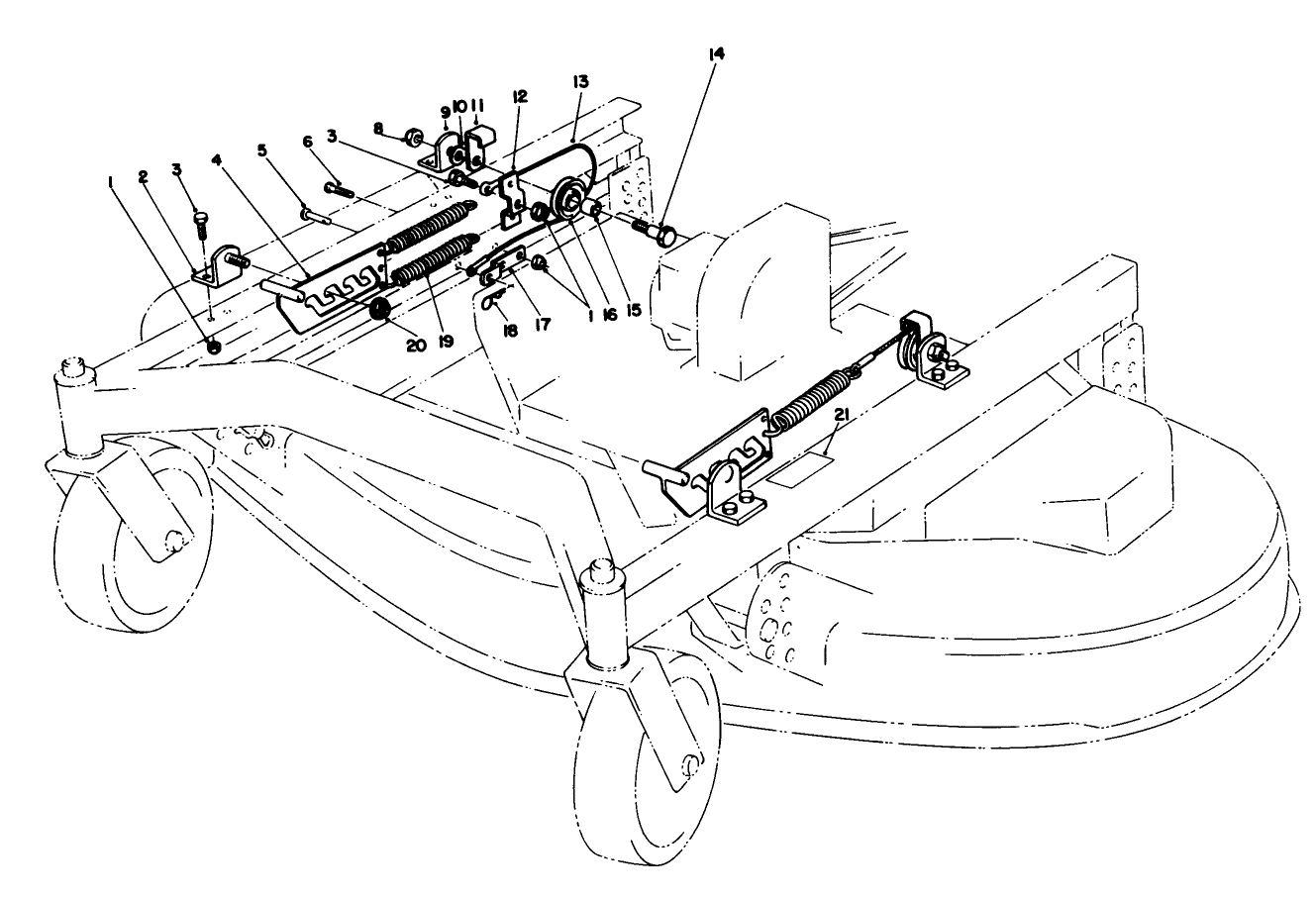 Flotation Kit Model No. 30759 (optional) (for Cutting Units Model No. 30544 & 30752)