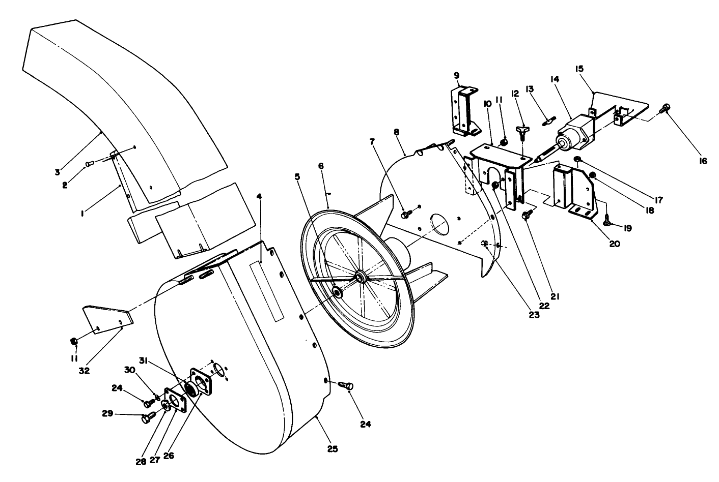 Grass Collection System Model No. 30751 (optional)
