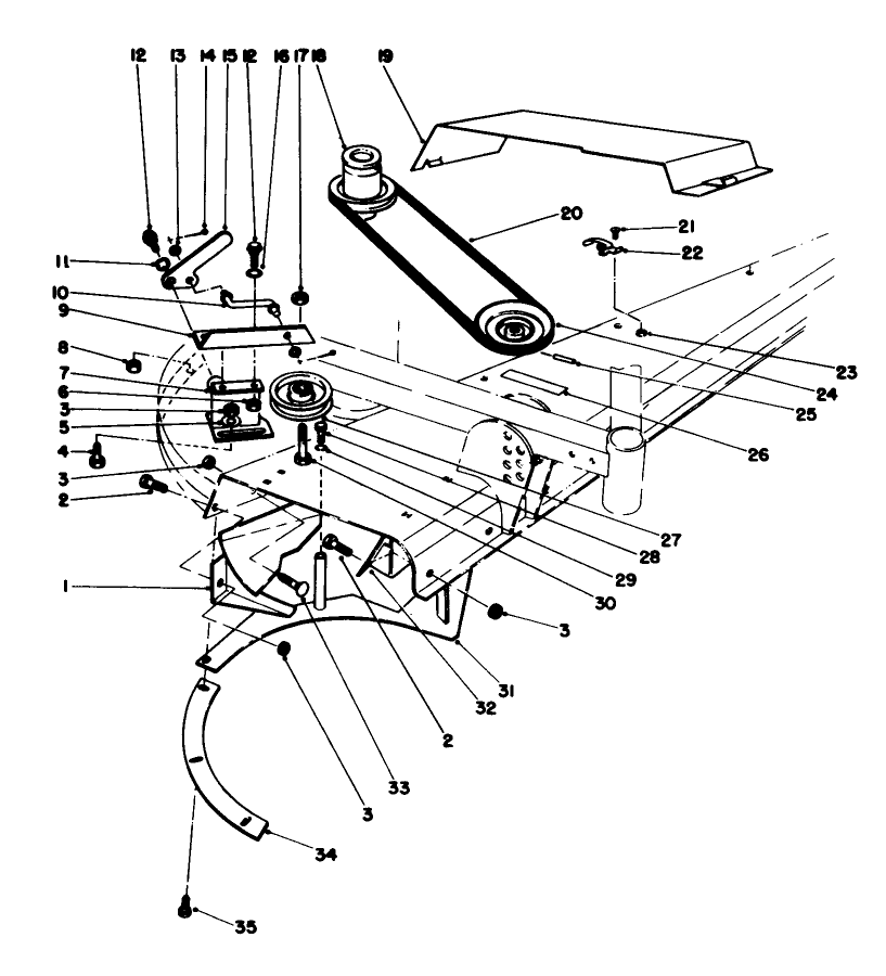 Grass Collection System Model No. 30576 (optional) (continued)