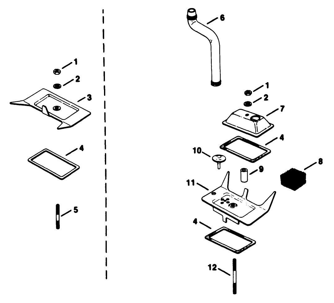 Breather & Vent-Group 3 Engine Kohler Model No. Kt17qs Type No. 24324 (continued)
