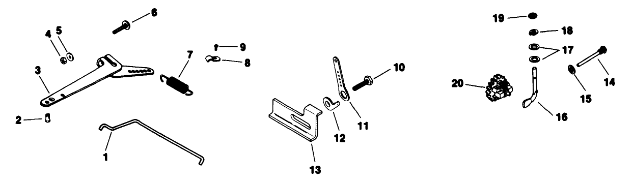 Governor-Group 17 Engine Kohler Model No. Kt17qs Type No. 24324(continued)