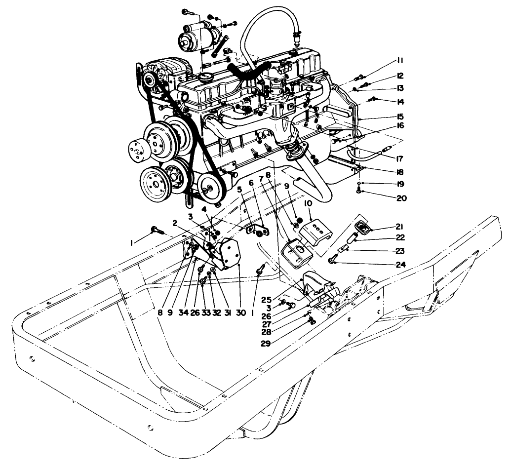 Engine Mounting Components