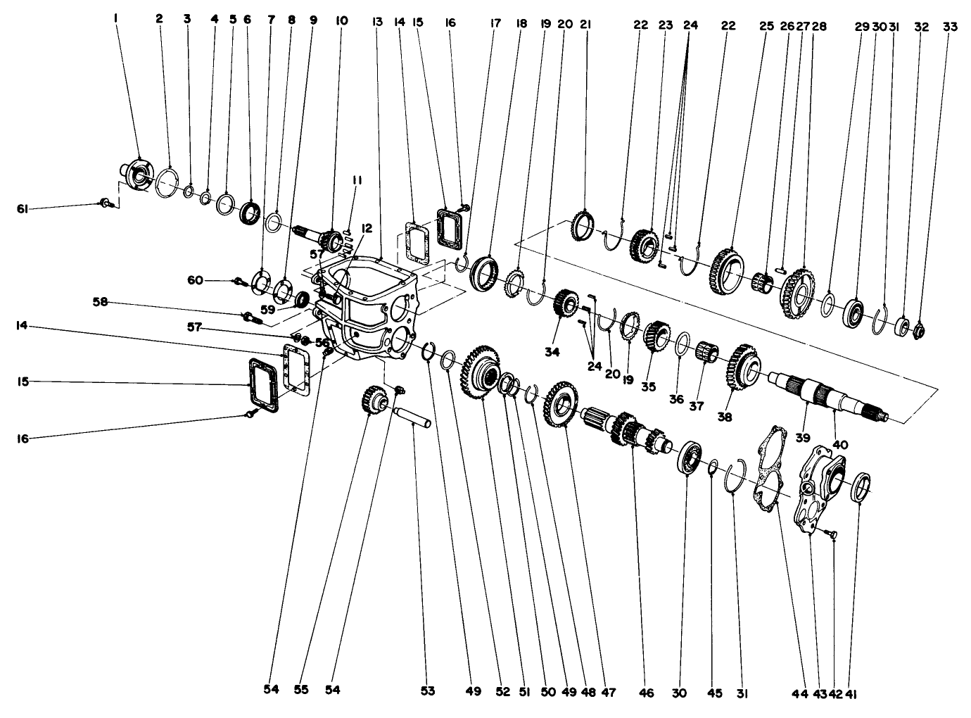 Transmission Assembly No. 44-1160