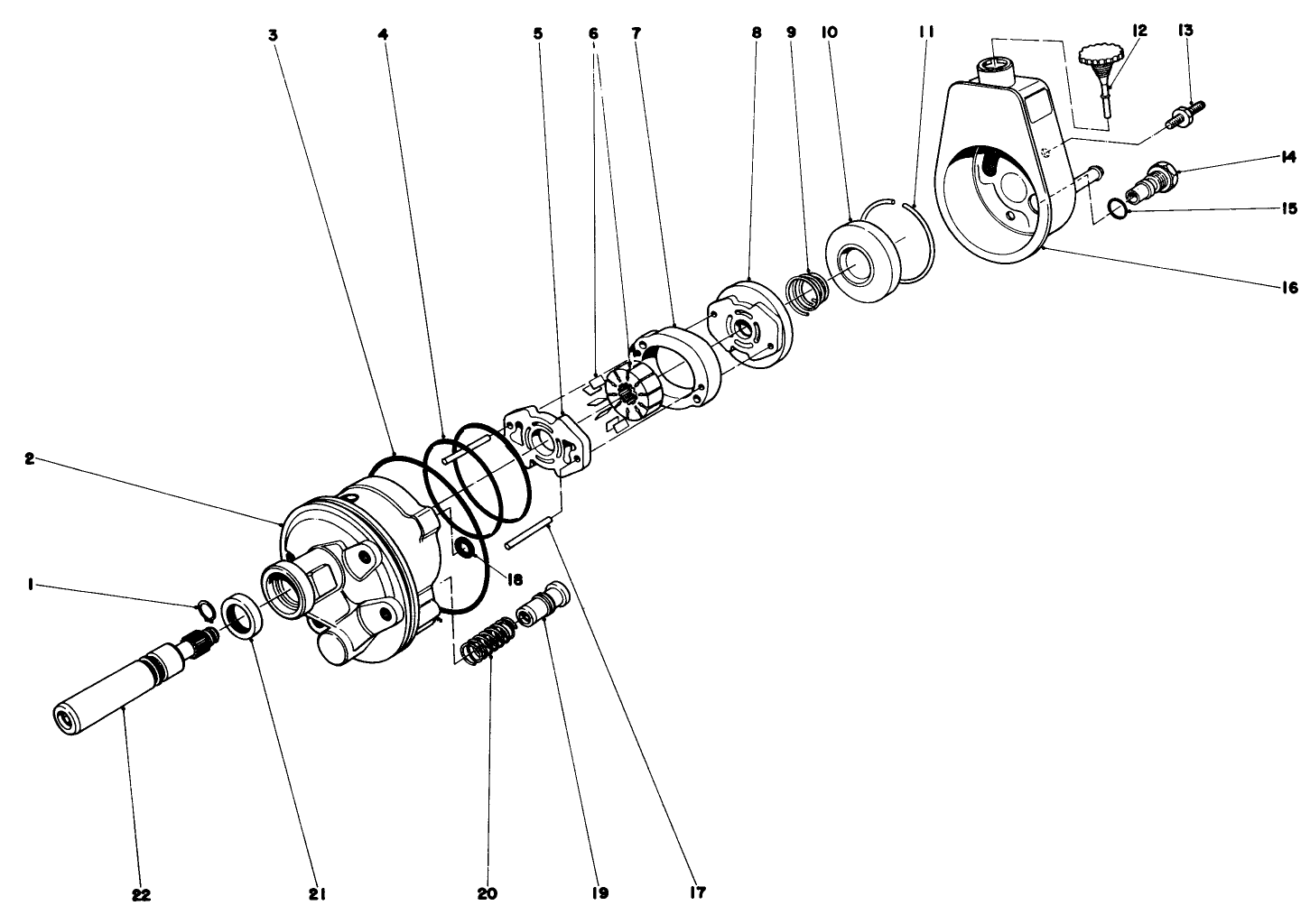 Pump Power Steering No. 44-7800
