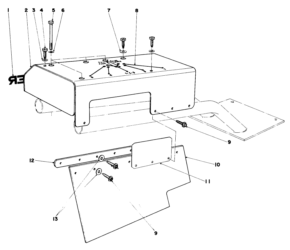 Valve Cover And Shield Assembly
