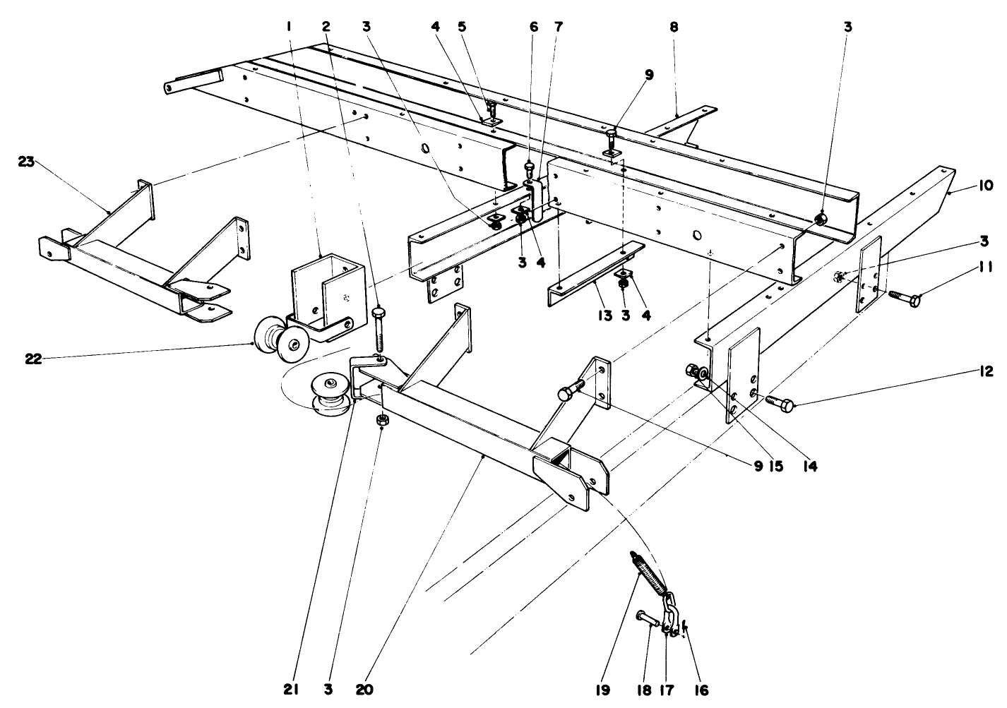 Main Frame Assembly-Front