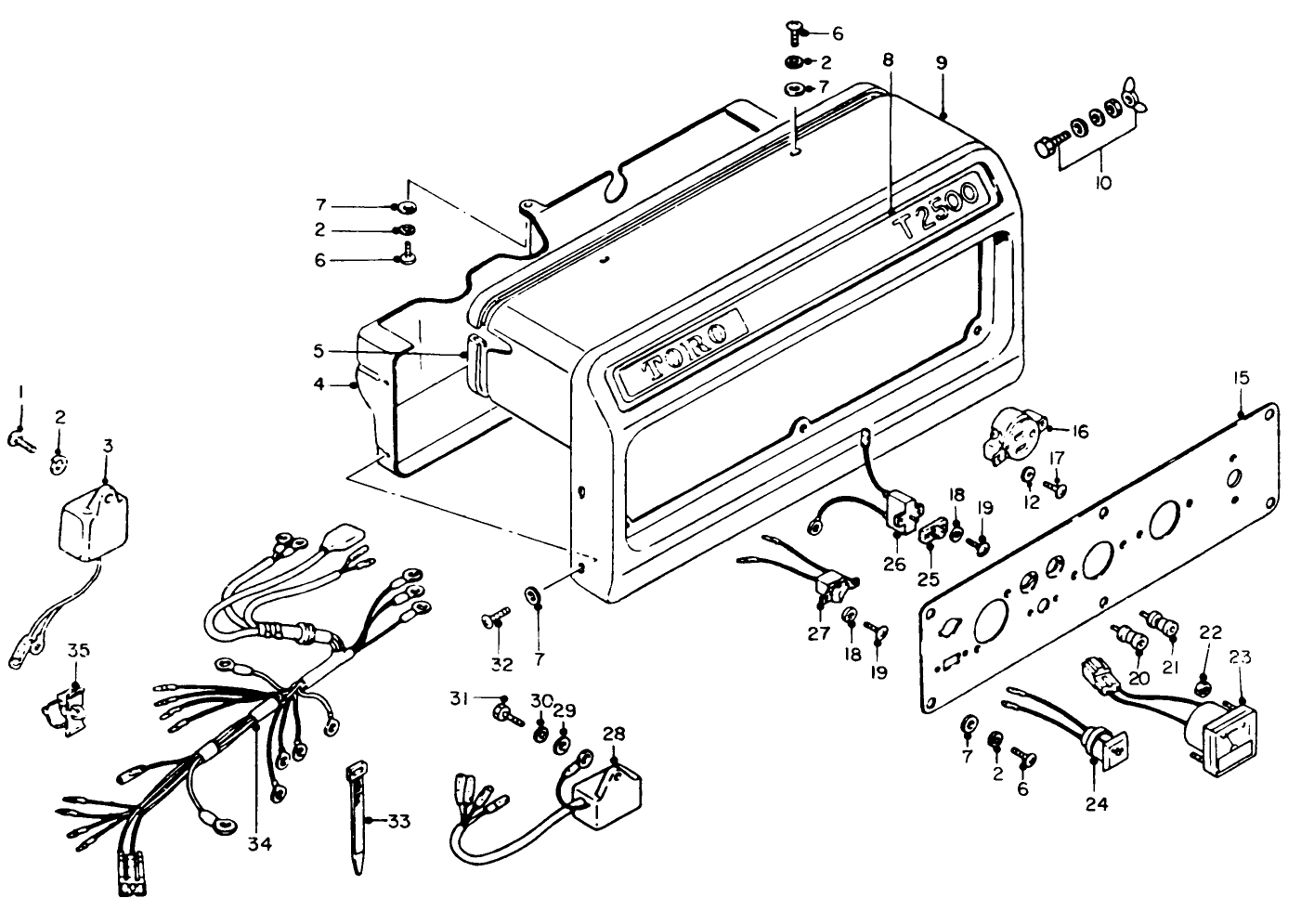 Control Panel Assembly