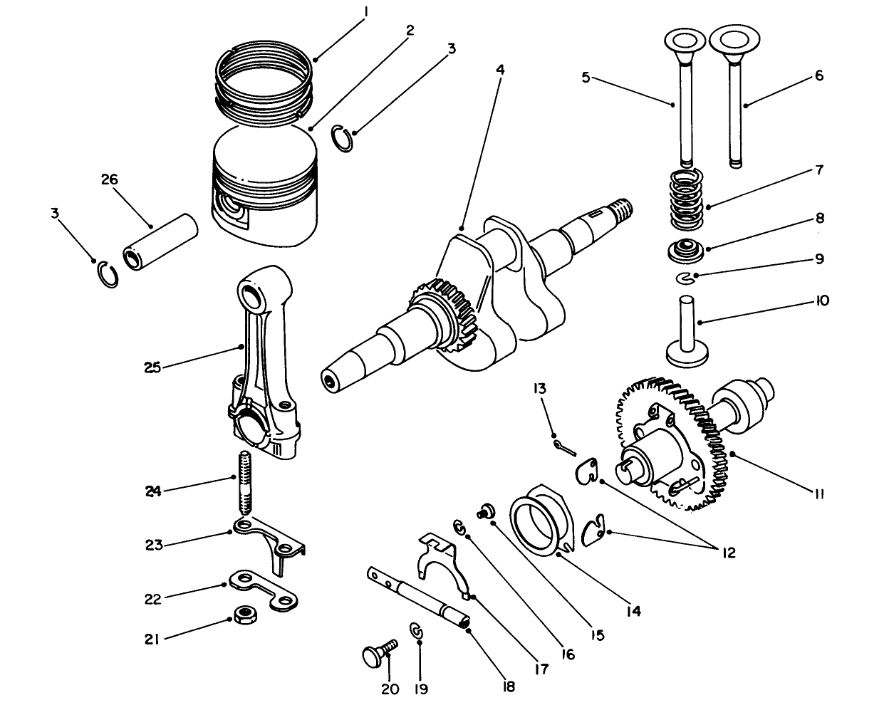 Crankshaft & Camshaft
