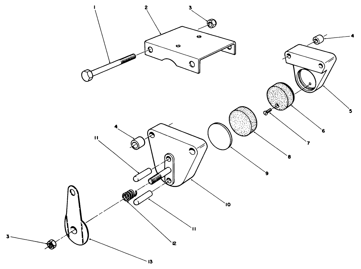 Brake Caliper Assembly No. 62-4750