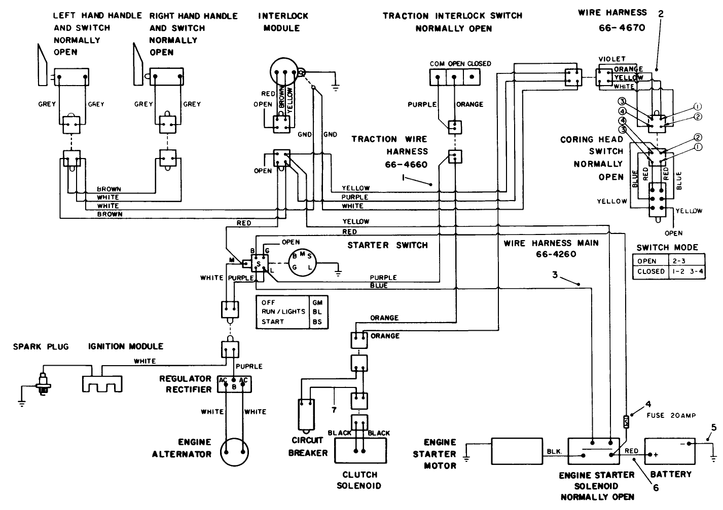 Electrical Schematic (units With Serial No. 90001 Thru 90301)