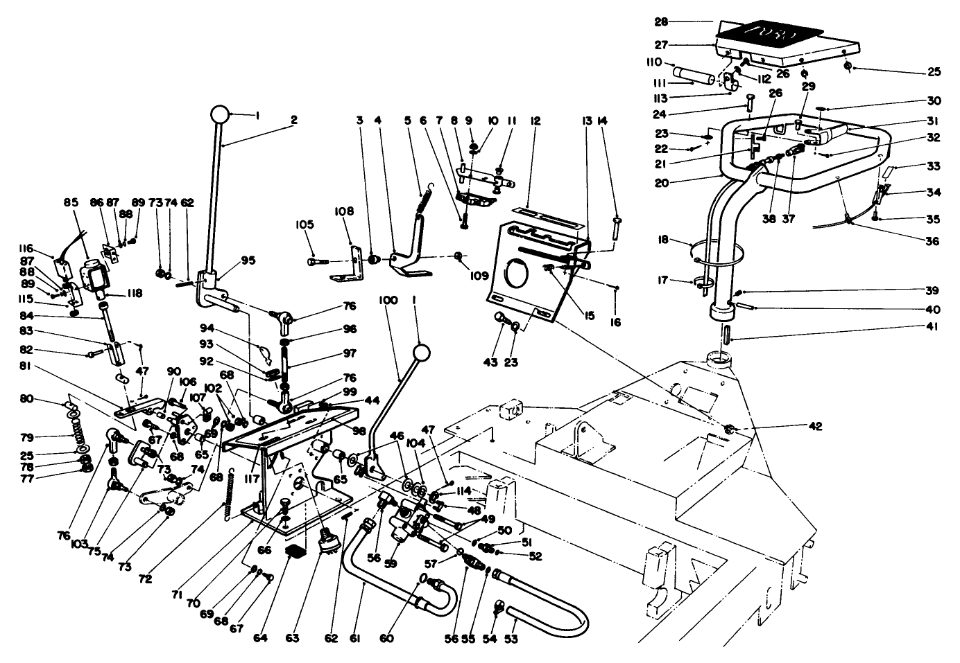 Operator Controls Assembly