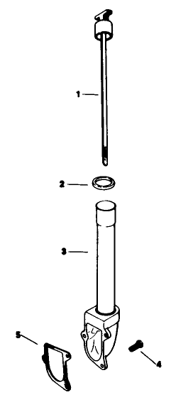 Dipstick-Engine Kohler Model No. M16s Spec No. 711512 (continued)
