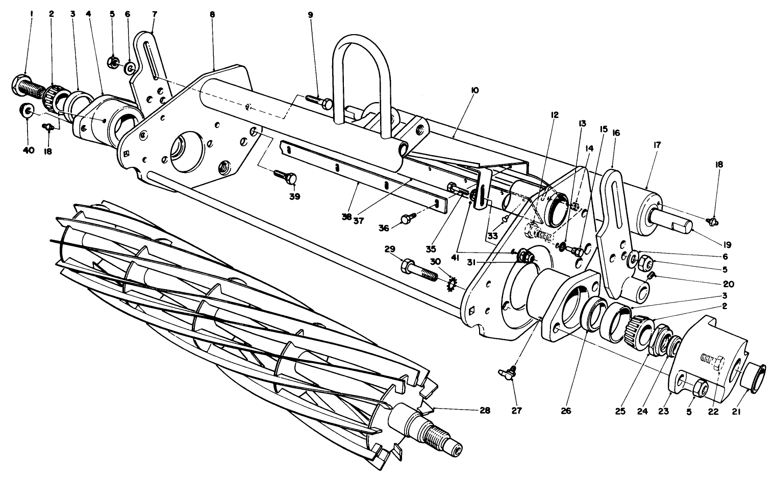 Cutting Unit (11 Blade) Model No. 04450 (8 Blade) Model No. 04468