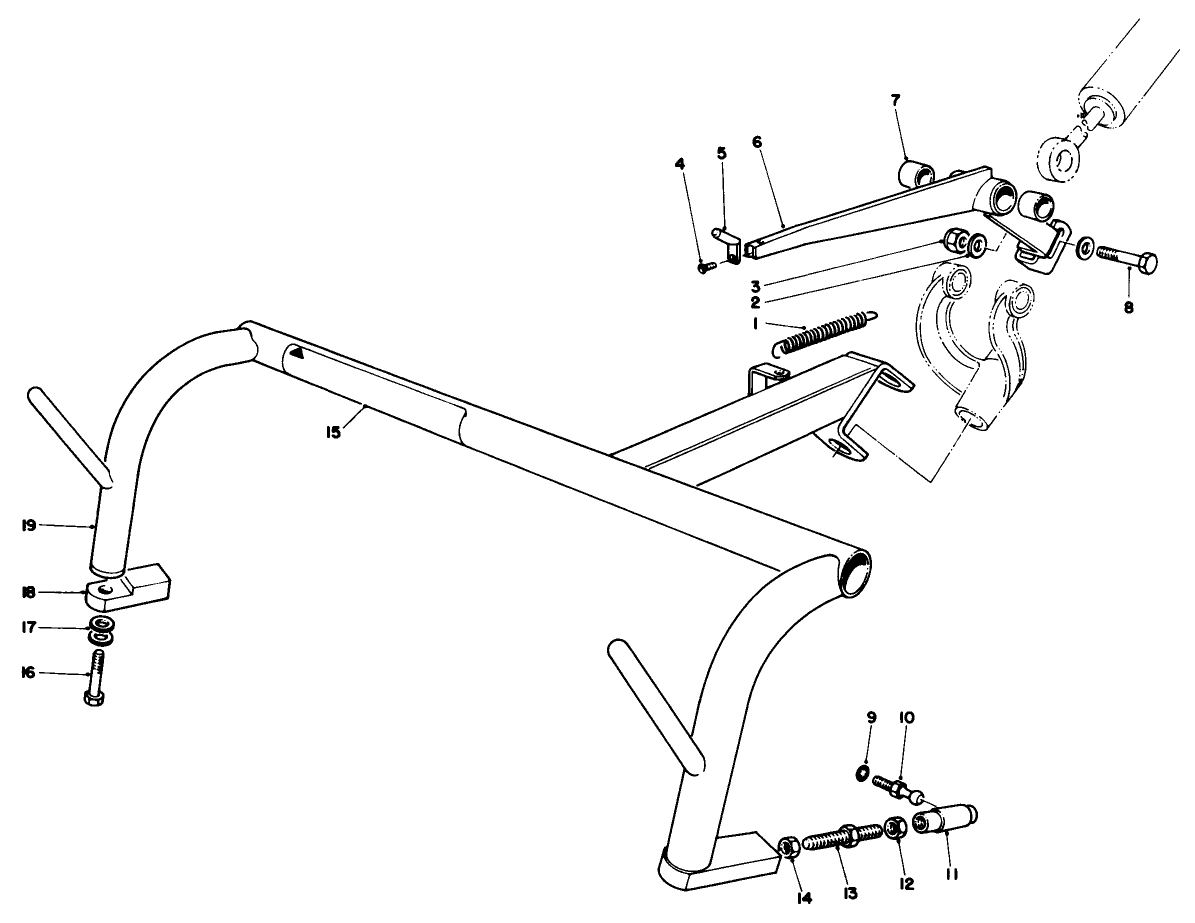 Direct Suspension Pull Frame Kit Model No. 04452 (optional)