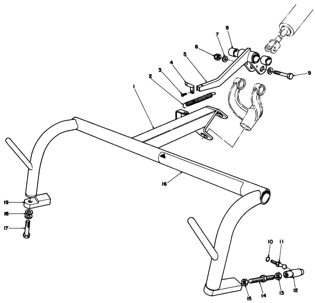 Direct Suspension Pull Frame Kit Model No. 04452 (optional) (continued)