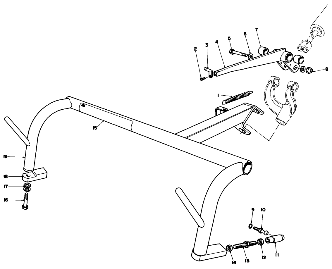 Direct Suspension Pull Frame Kit Model No. 04452 (optional) (continued)