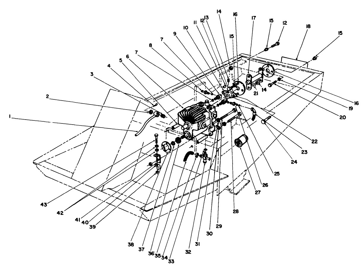 Transmission & Drive Coupling Assembly