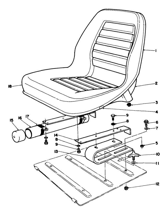 Standard Seat Kit Model No. 30769
