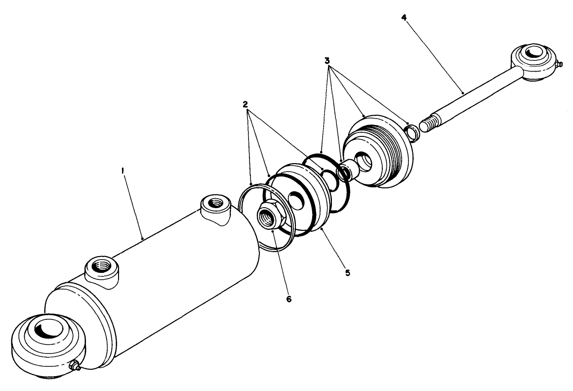 Hydraulic Cylinder No. 63-6740