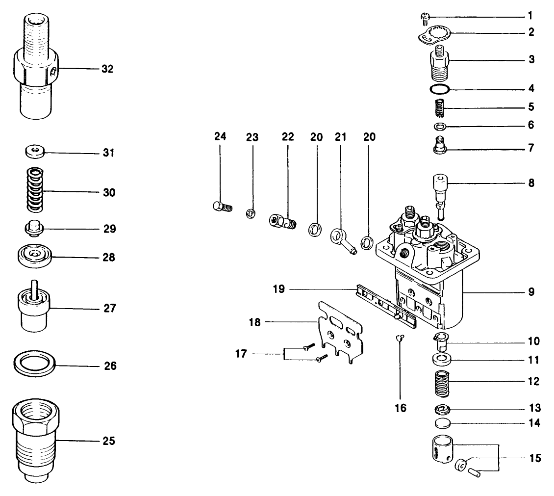 Fuel Injection Pump Assembly