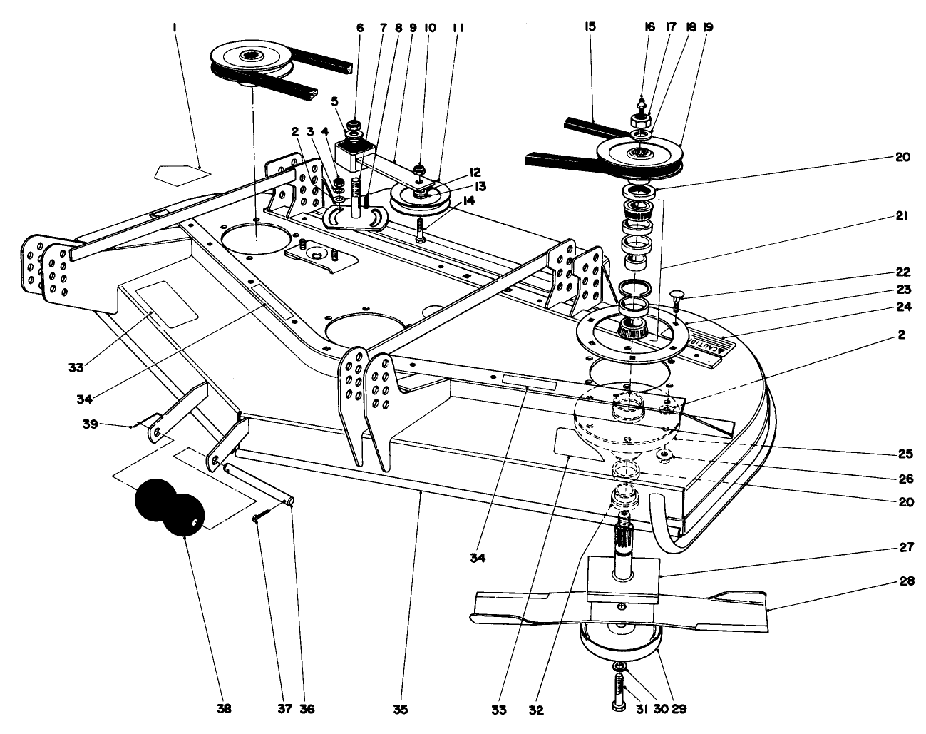 Cutting Unit Model No. 30568
