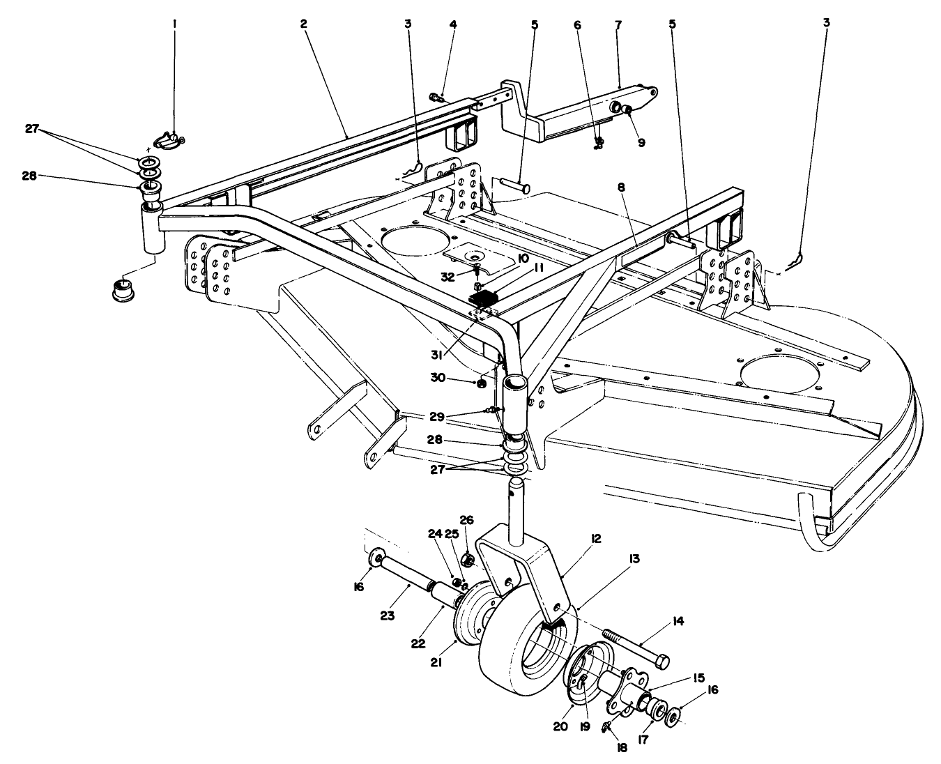Cutting Unit Model No. 30568 (continued)