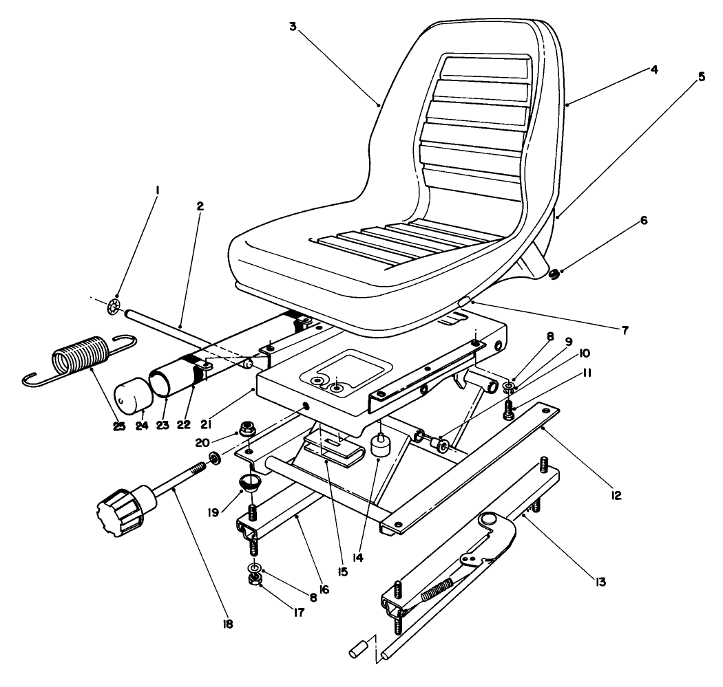 Deluxe Seat Kit Model No. 30772