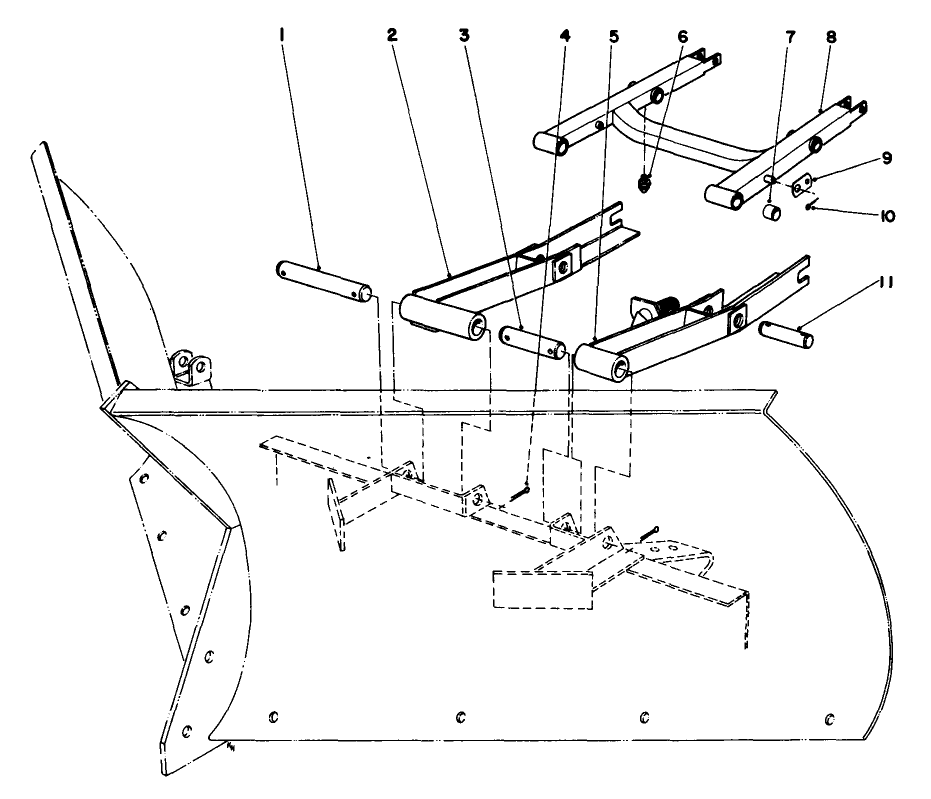V-Plow Installation Kit Model No. 30755 (optional)
