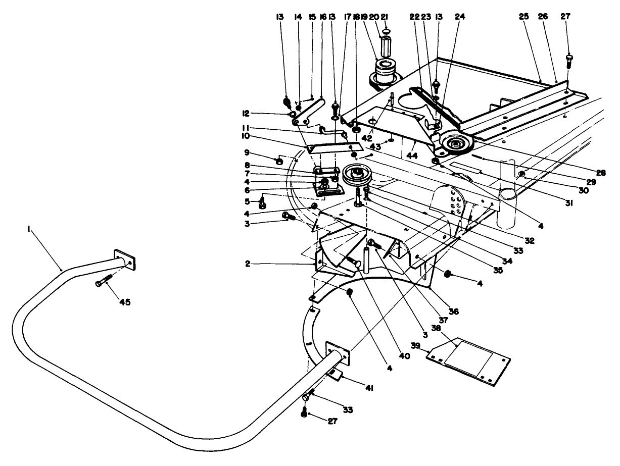 Grass Collector Model 30561 (optional)(continued) Used On Units With Serial No. 90501 & Up)