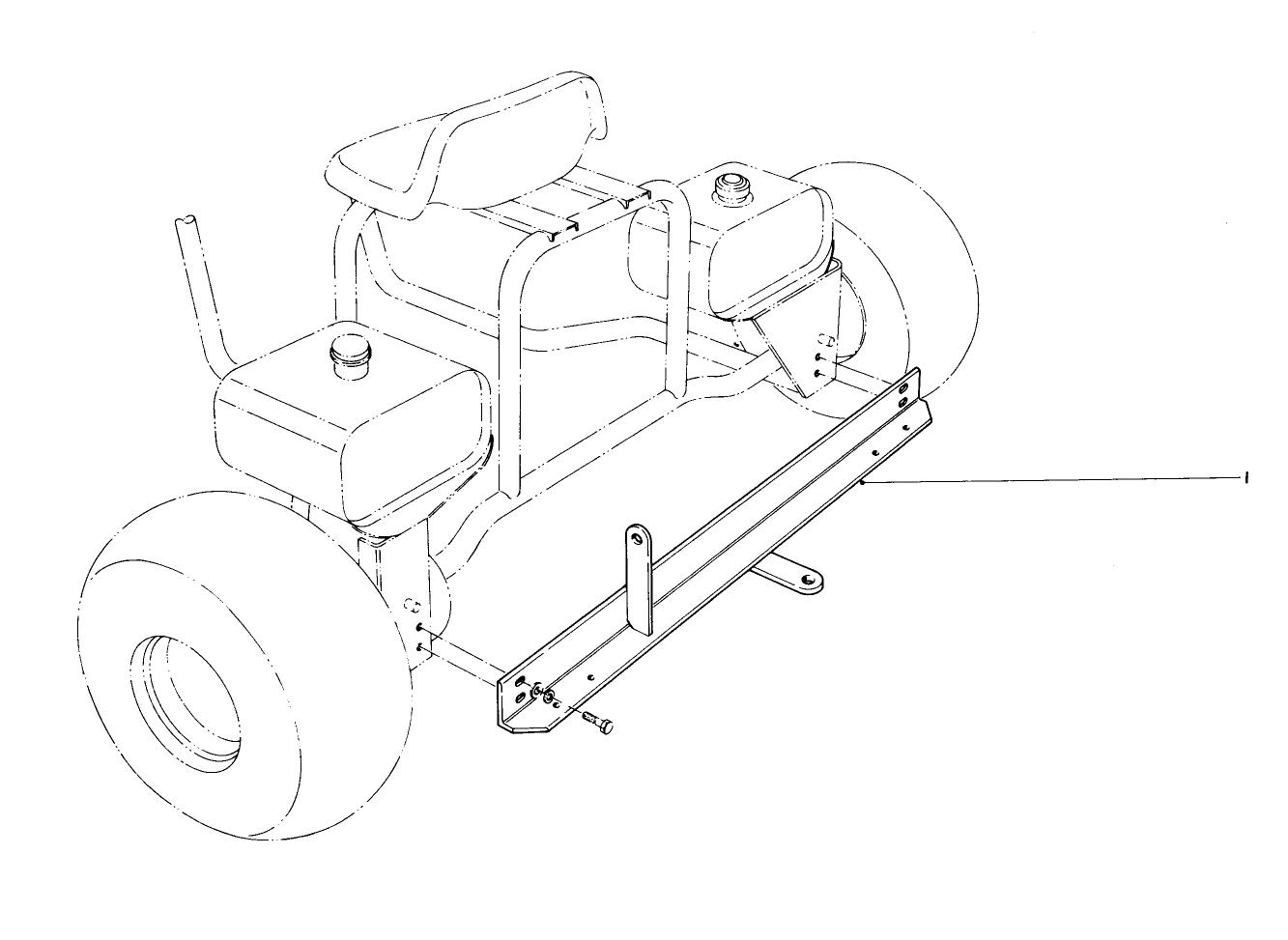 Hitch Kit Model No. 08833 (optional)