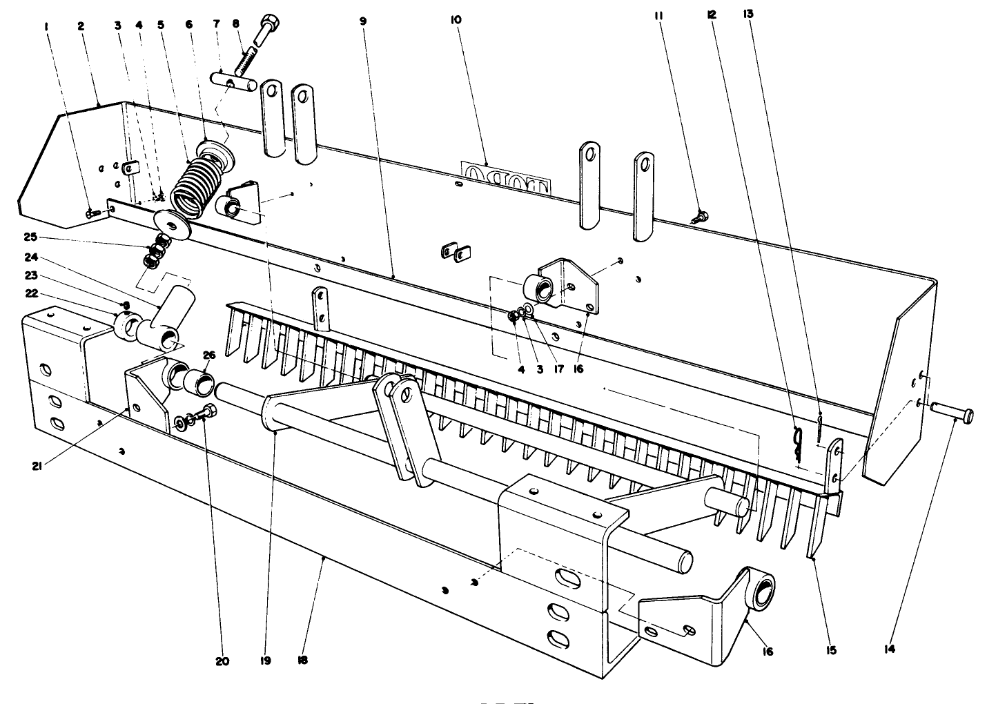 Finish Grader Kit Model No. 08867 (optional)