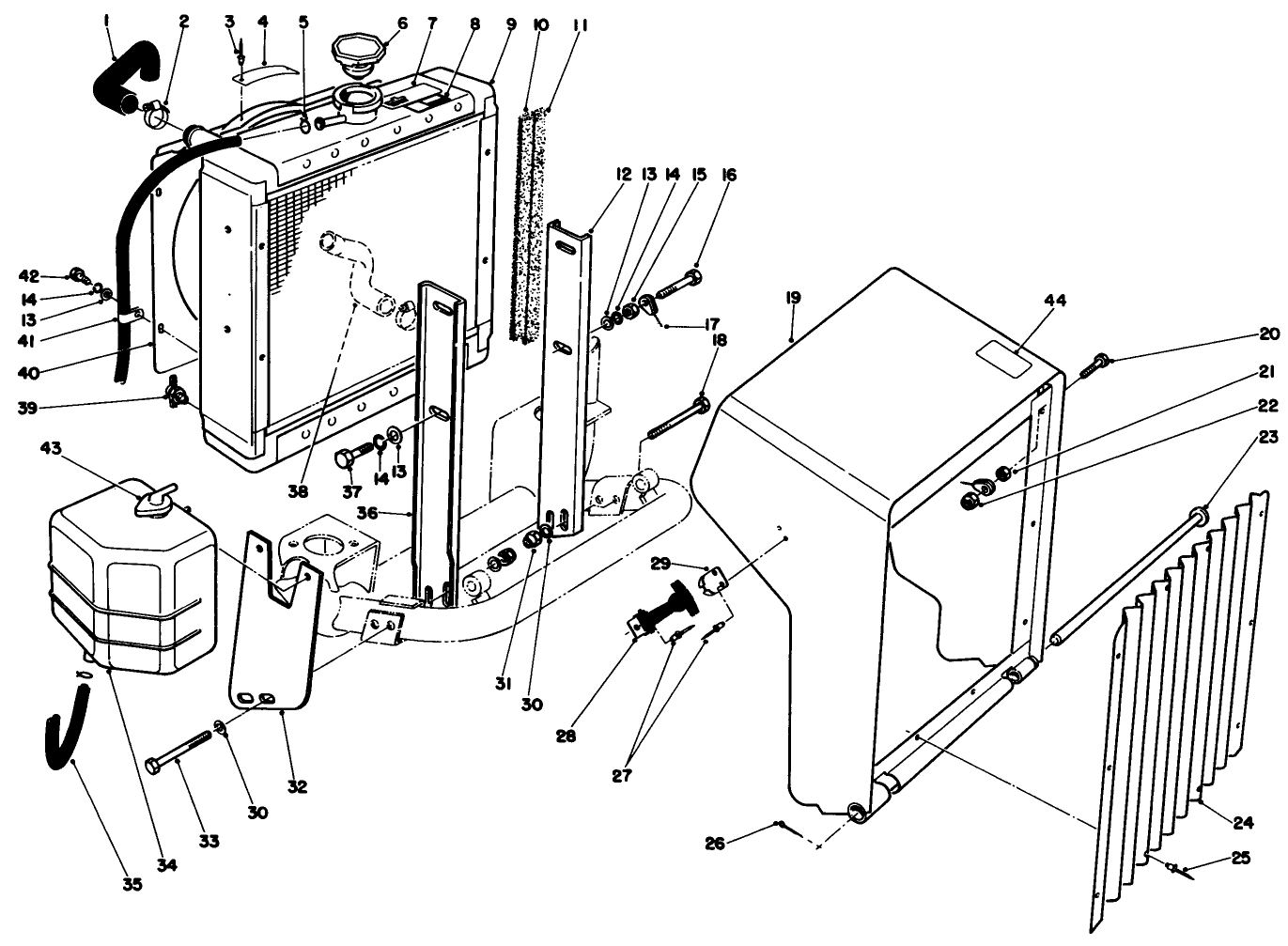 Radiator & Grille Assembly