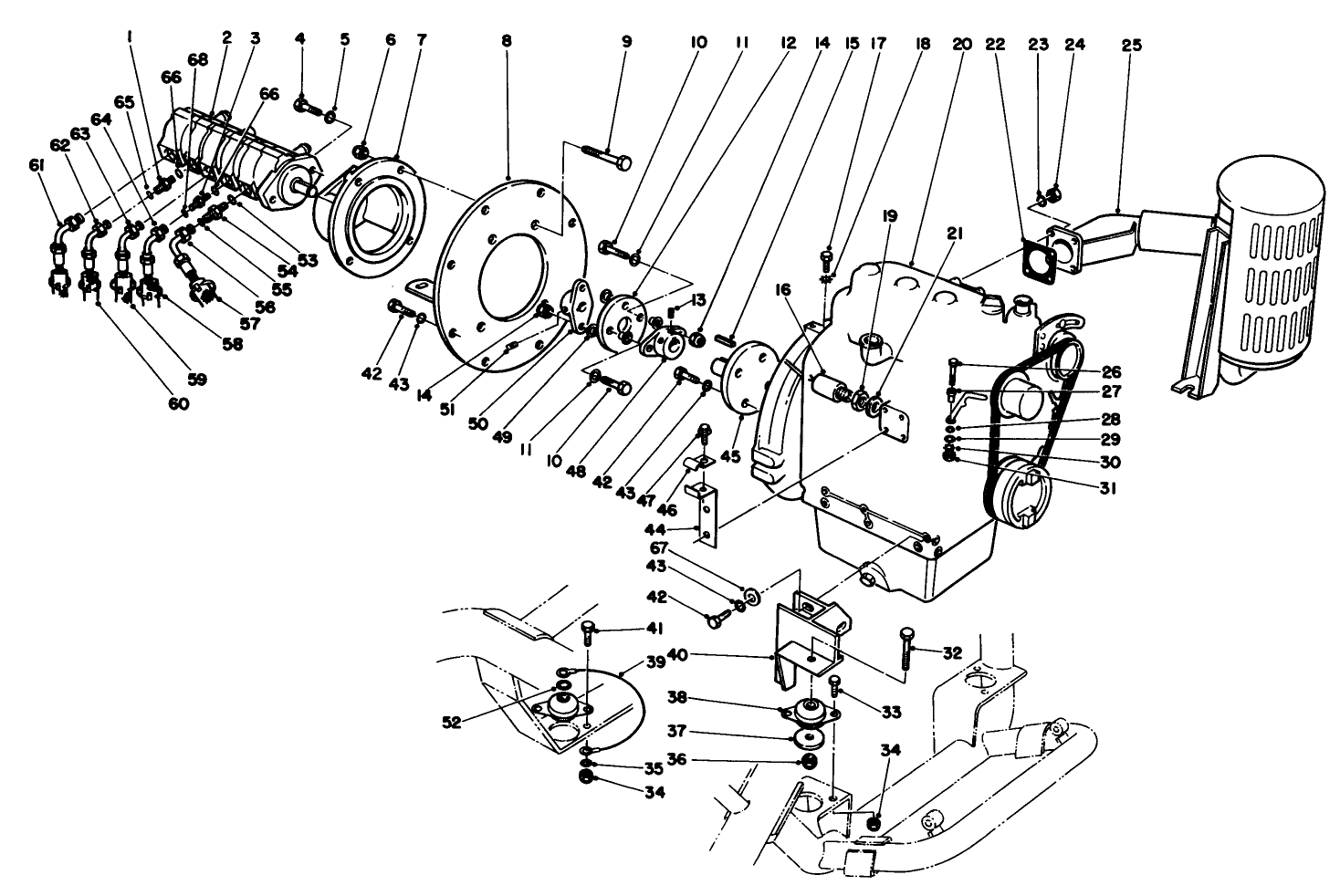 Engine Installation Assembly
