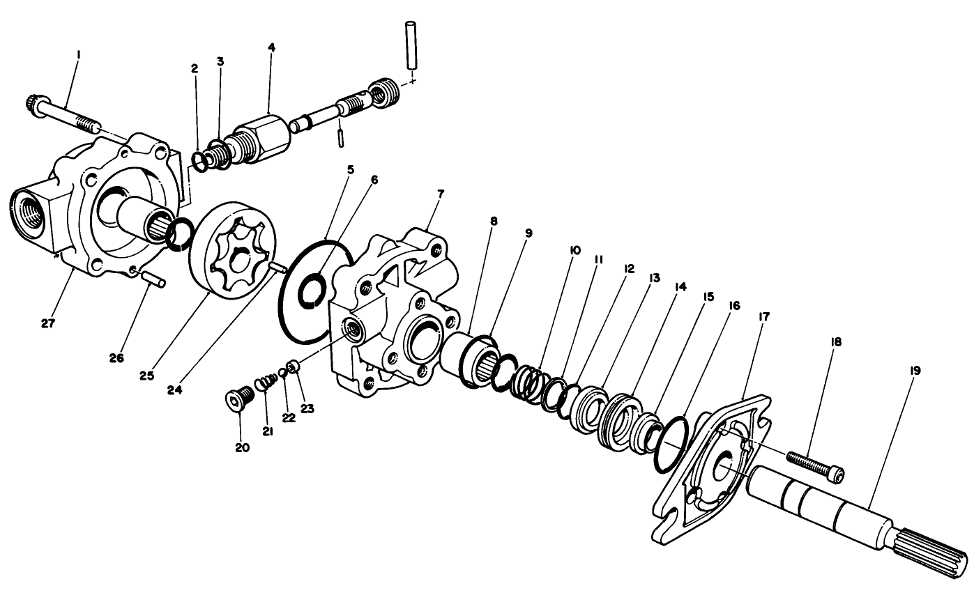 Backlapping Kit No. 63-4960 Reel Motor With By-Pass (optional)