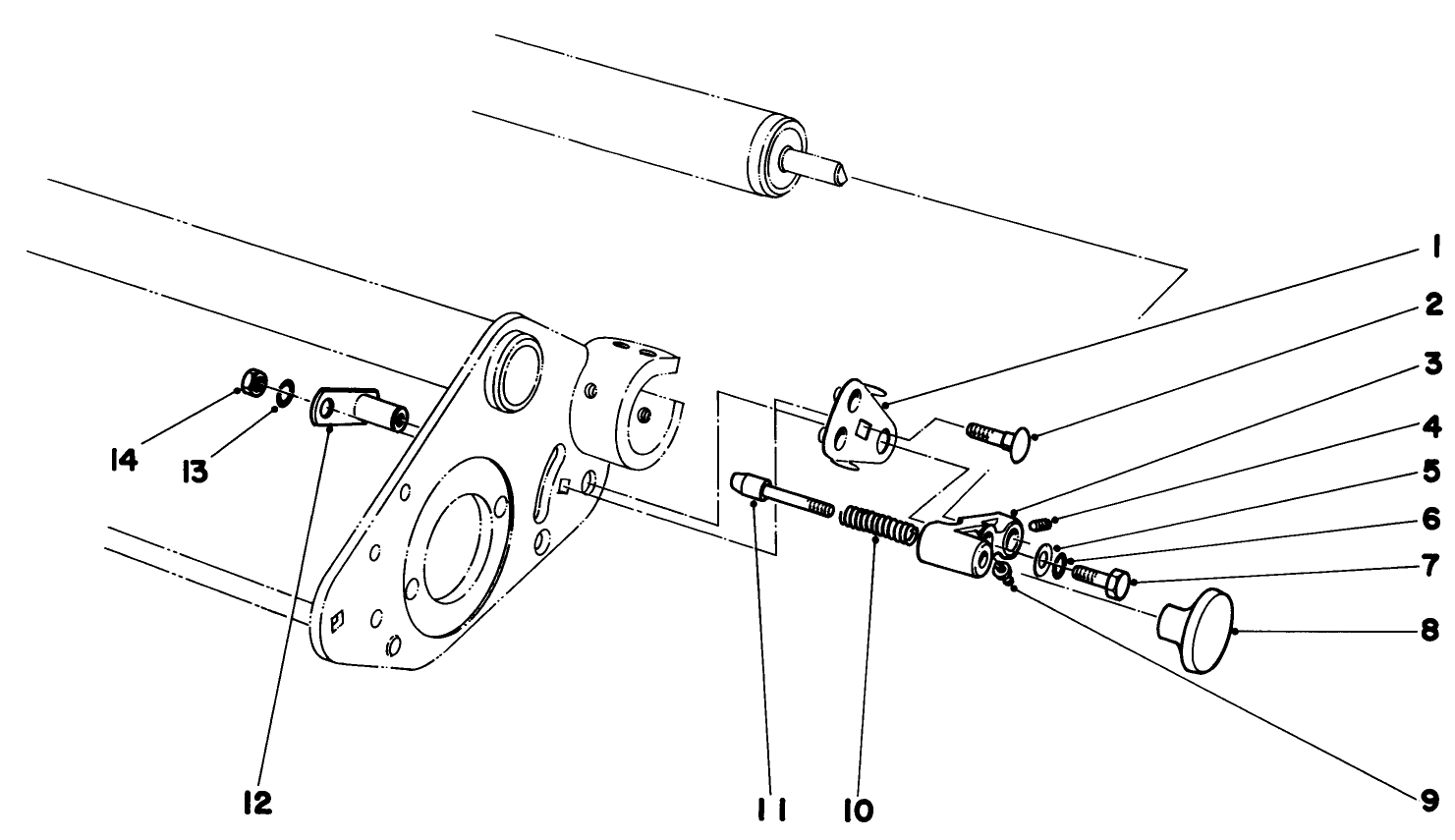 Quick Height-Of-Cut Kit No. 29-5910 (for Model No. 04405 & 04408 Cutting Units) (optional)