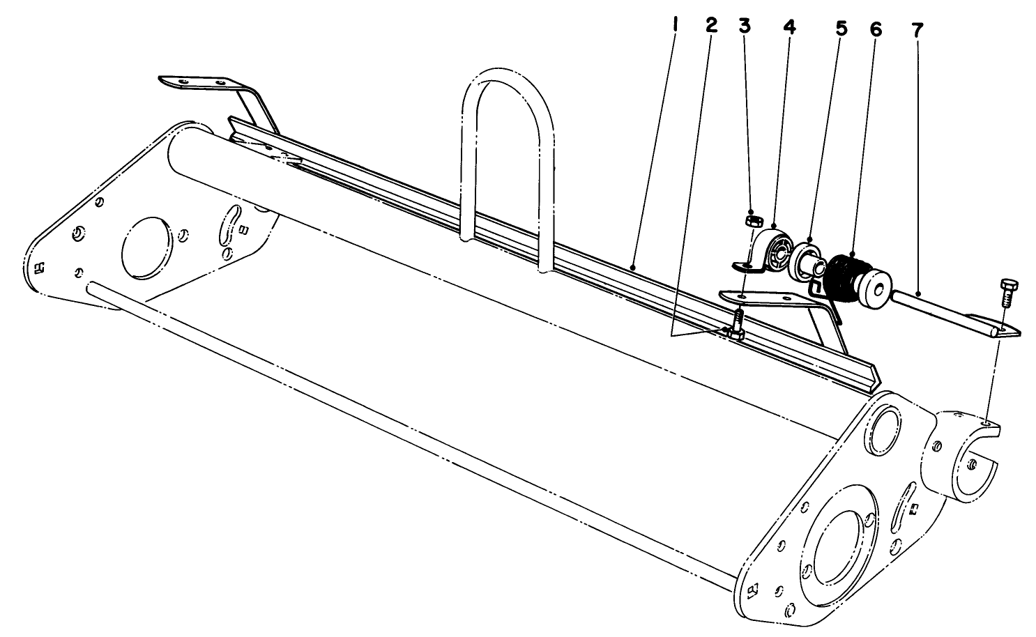 Roller Scraper Kit No. 42-4820 (for Model No. 04405 & 04408 Cutting Units) (optional)