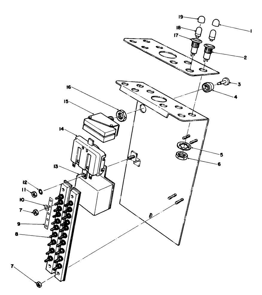 Steering Tower-Electrical Assembly