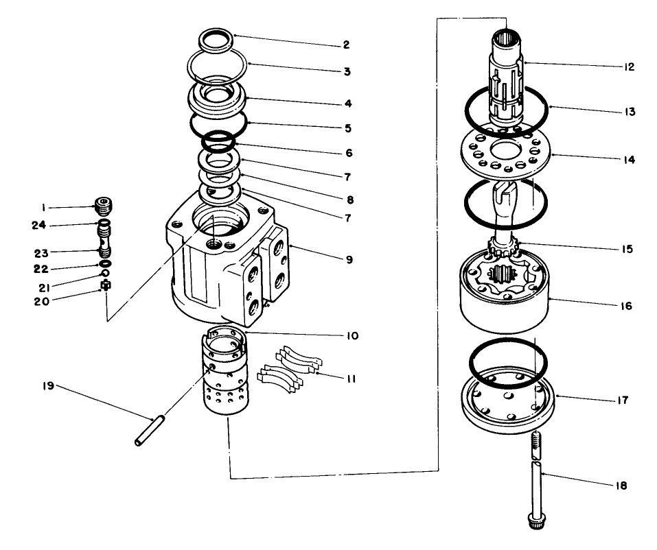 Power Steering Valve Assembly No. 58-3950