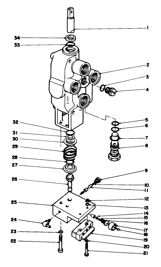Reel Control Valve Assembly No. 63-4800