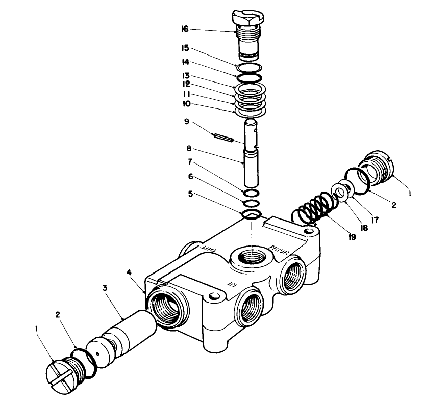 Priority Flow Control-Valve Assembly No. 58-5490