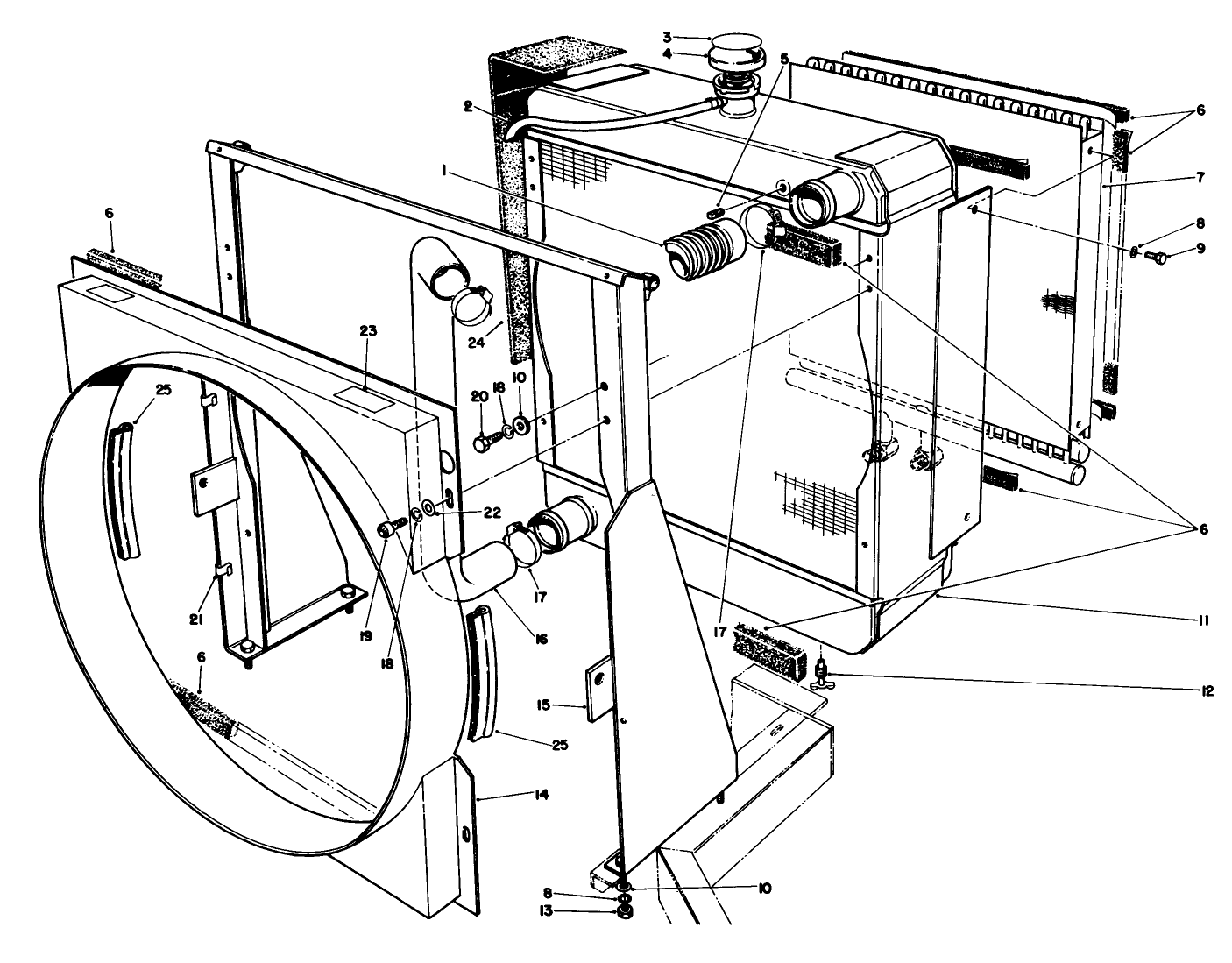 Radiator & Oil Cooler Assembly