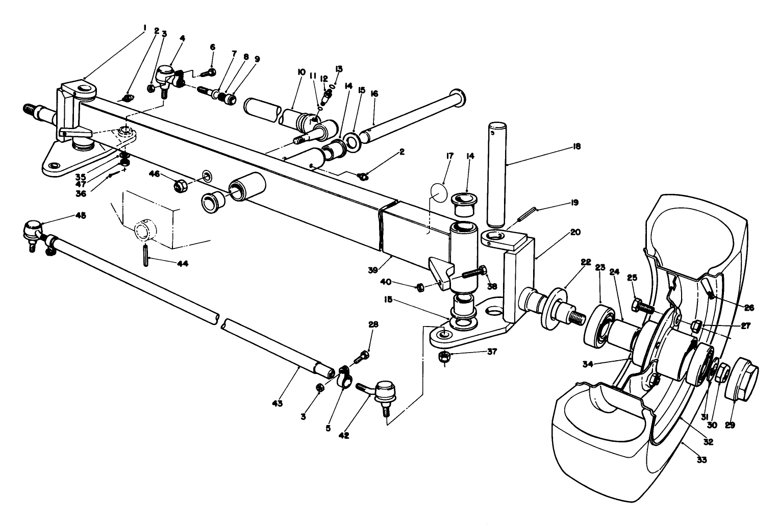 Steering Axle