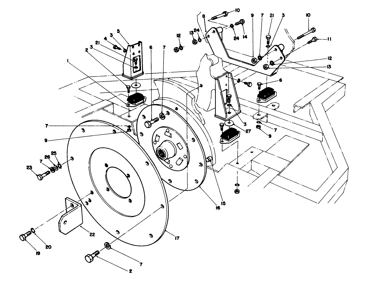 Engine Installation Assembly