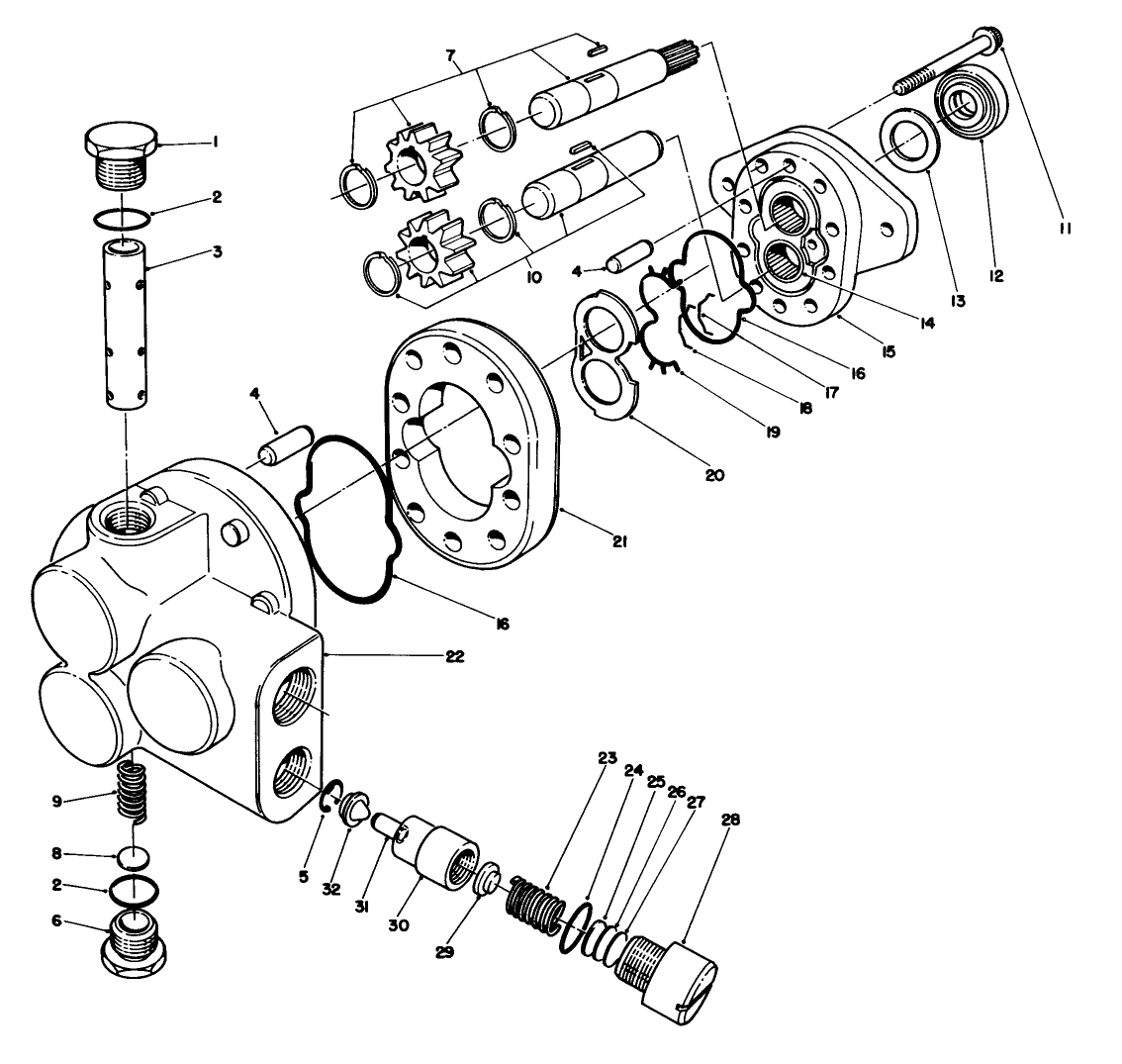 Gear Pump Assembly No. 58-5650